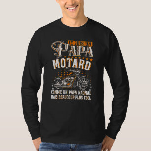 Mens Gentlemen – Je Suis Un Papa Motard Qui Dit Mo T-Shirt