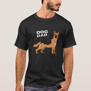 Mens German Shepherd Dog Dad Man T-Shirt