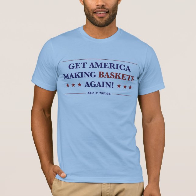 Men's Get America Making BASKETS Again! t-shirt (Front)