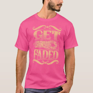 Mens Get Faded Barber Barbershop Hair Style Hairst T-Shirt