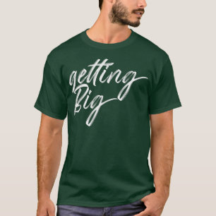 Mens GETTING BIG Gym Fitness Workout Bodybuilding T-Shirt