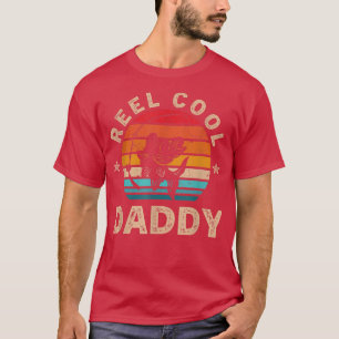 Mens Gift For Fathers Day Tee  Reel Cool Daddy Fis