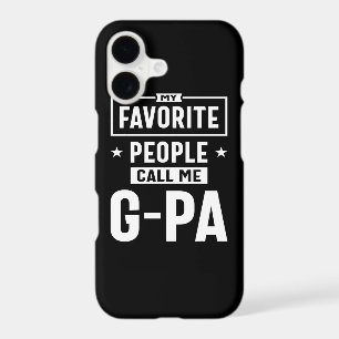 Mens Gift My Favourite People Call Me G-Pa