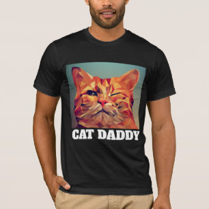 MEN'S GINGER CAT DADDY DAD T-Shirts