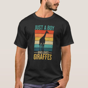 Mens Giraffe For A Giraffe Boy T-Shirt