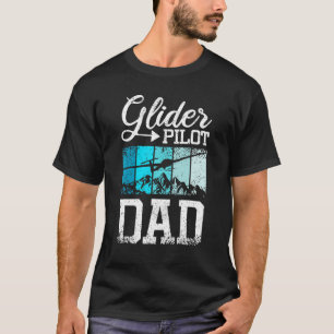 Mens Glider Pilot Dad T-Shirt