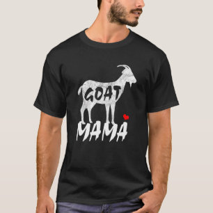 Mens Goat Mama Farm Mother's Day T-Shirt
