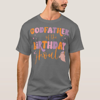 Mens Godfather of the Birthday Ghoul Ghost Hallowe T-Shirt