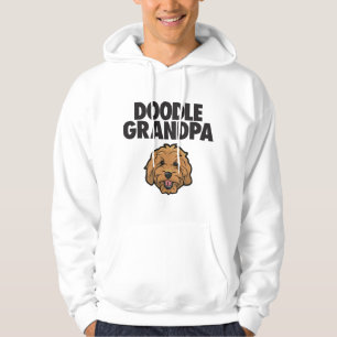 Mens Goldendoodle Grandpa Doodle Papa Cute Goldend Hoodie