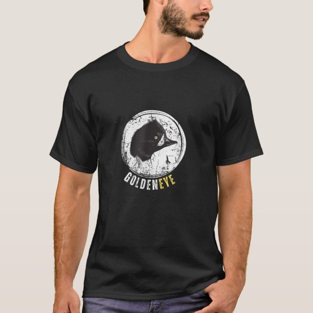Mens Goldeneye Duck Hunting Diver Duck Season T-Shirt (Front)