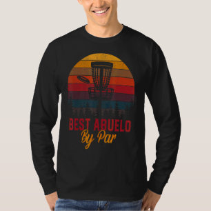 Mens Golf Best Abuelo By Par Grandpa Golfer Father T-Shirt