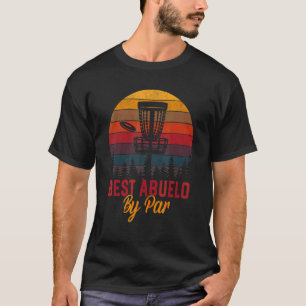 Mens Golf Best Abuelo By Par Grandpa Golfer Father T-Shirt