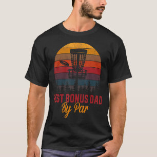 Mens Golf Best Bonus Dad By Par Daddy Golfer Fathe T-Shirt