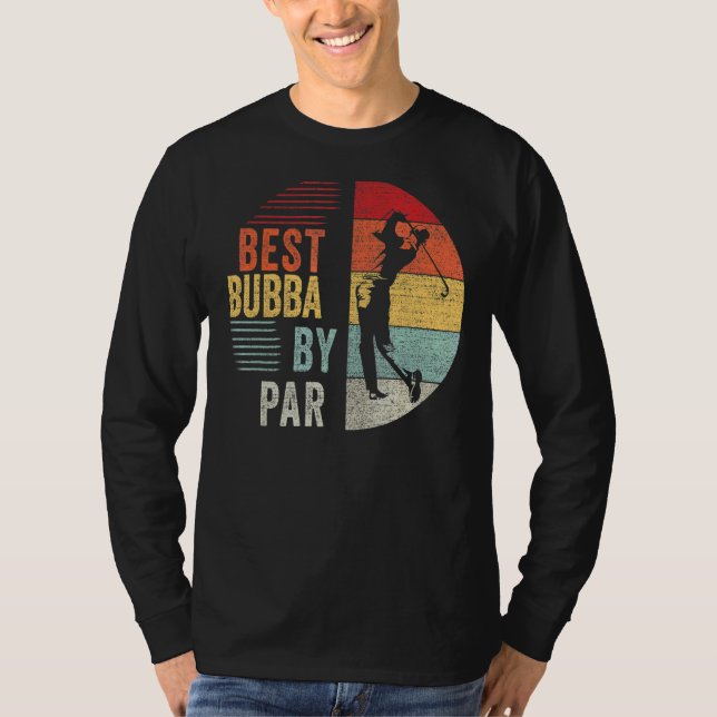 Mens Golf Best Bubba By Par Grandpa Golfer Father' T-Shirt (Front)