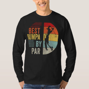 Mens Golf Best Bumpa By Par Grandpa Golfer Father' T-Shirt