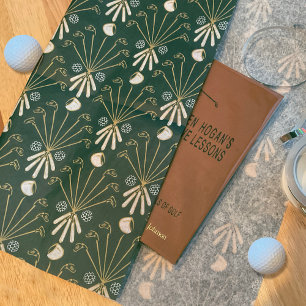 Mens Golf Clubs & Balls Gift Tissue Paper