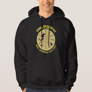 Mens Golf Golfing Golfer Grandpa Grandad Hoodie