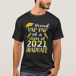 Mens Graduation Class Family Proud Pap Pap Of A 20 T-Shirt
