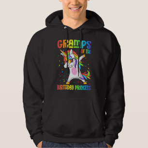 Mens Gramps Of The Birthday Princess Dabbing Unico Hoodie
