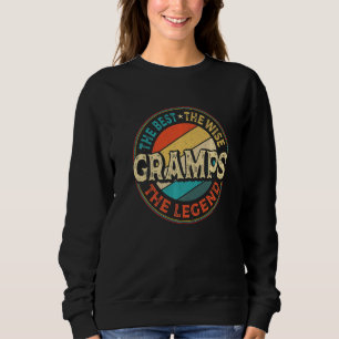 Mens Gramps The Best The Wise The Legend Grandpa F Sweatshirt