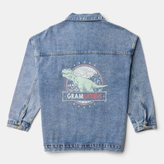Mens GramSaurus Gram idea for Women Mother's Day G Denim Jacket