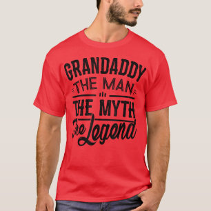 Mens Grandaddy Man Myth Legend Grandfather Father' T-Shirt