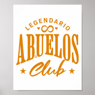 Mens Grandfathers' Pride - Club Legendario De Los  Poster
