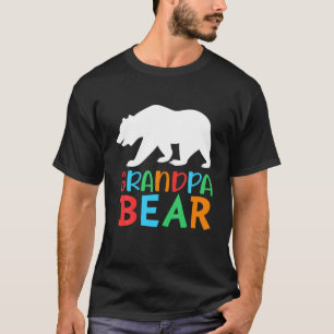 Mens Grandpa Bear Wildlife Animal Gift Funny Grand T-Shirt