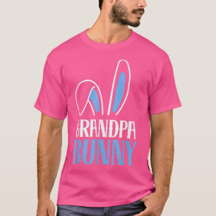Mens Grandpa Bunny Costume Funny Family Matching E T-Shirt