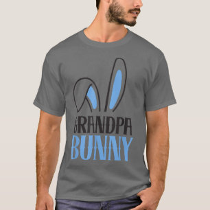 Mens Grandpa Bunny Costume Funny Family Matching E T-Shirt