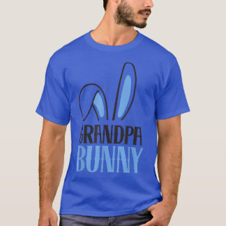 Mens Grandpa Bunny Costume Funny Family Matching E T-Shirt