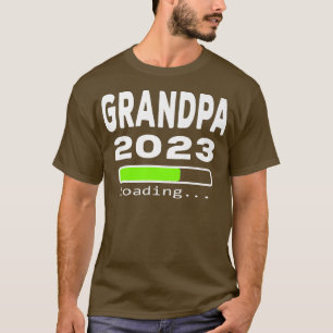 Mens Grandpa loading 2023 Gramps to be Promoted to T-Shirt