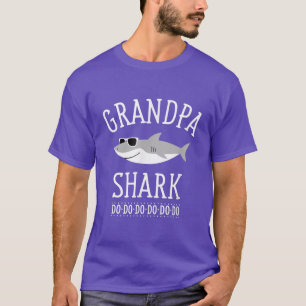 Mens Grandpa Shark T-Shirt