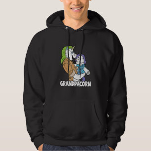 Mens Grandpacorn Grandfather Grandpa Unicorn Dad F Hoodie