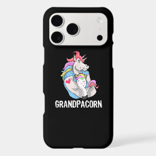 Mens Grandpacorn Unicorn Grandpa And Grandson