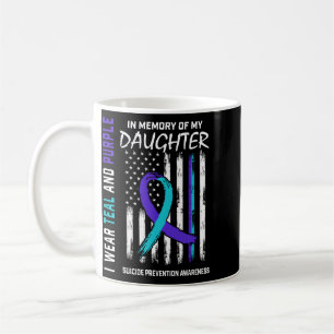 Mens Grieving Daughter Awareness Prevention Coffee Mug