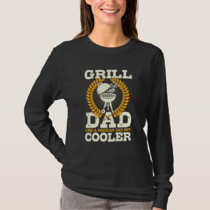 Mens Grill Dad Definition Griller Barbecue Master T-Shirt
