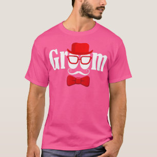 Mens Groom Design Engagement Couple Him 2021 To T-Shirt