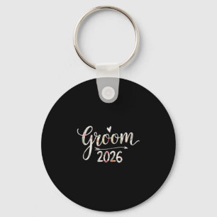 Mens groom est 2026 married wedding groom party key ring