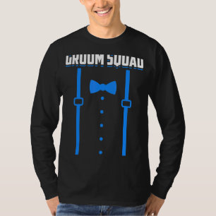 Mens Groom Squad Groomsmen Marriage Bachelor Part T-Shirt