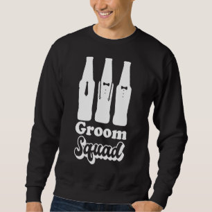 Mens  Groom Squad Wedding Bachelor Party Stag Do B Sweatshirt