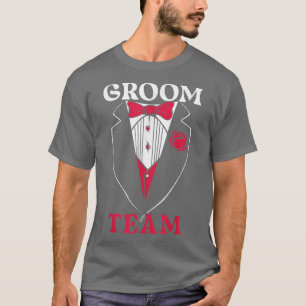 Mens Groom Team Groom Squad Stag Night Bachelor Pa T-Shirt