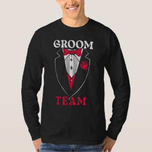 Mens Groom Team Groom Squad Stag Night Bachelor Pa T-Shirt