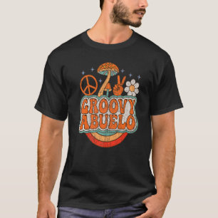 Mens Groovy Abuelo 70s Aesthetic Nostalgia 1970's T-Shirt