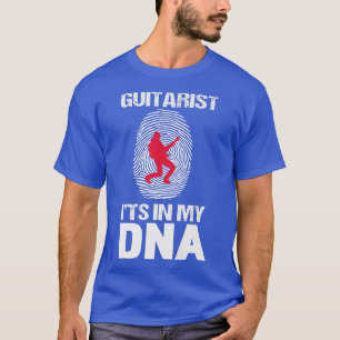Mens Guitarist Is My DNA Funny Guitar Coach875 T-Shirt
