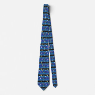 Mens Gymnastics Christmas Tree Tie