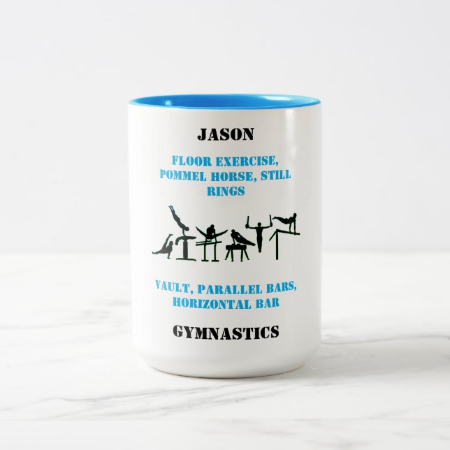 Men's Gymnastics Mug (Center)