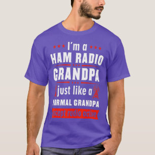 Mens Ham Radio Operator Hobbyist Receiver T-Shirt