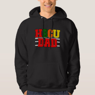 Mens Hbcu Dad Historically Black Colleges & Univer Hoodie