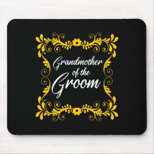 Mens Hen Party Grandmother Of The Groom Team Crew Mouse Pad